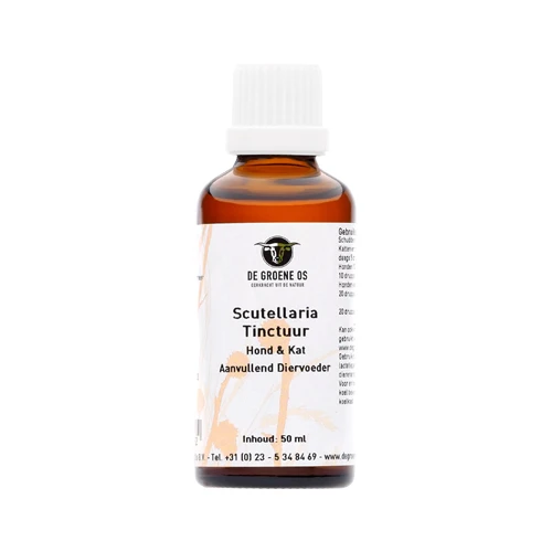 Groene Os Scutellaria Tinctuur - Hond/Kat 5 Groene Os Scutellaria Tinctuur - Hond/Kat - Afbeelding 3