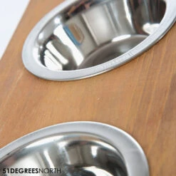51 Degrees North Double Voerbak Teak 15 51 Degrees North Double Voerbak Teak -Hondenbenodigdheden 51 degrees north double voerbak teak 210365 1000 none