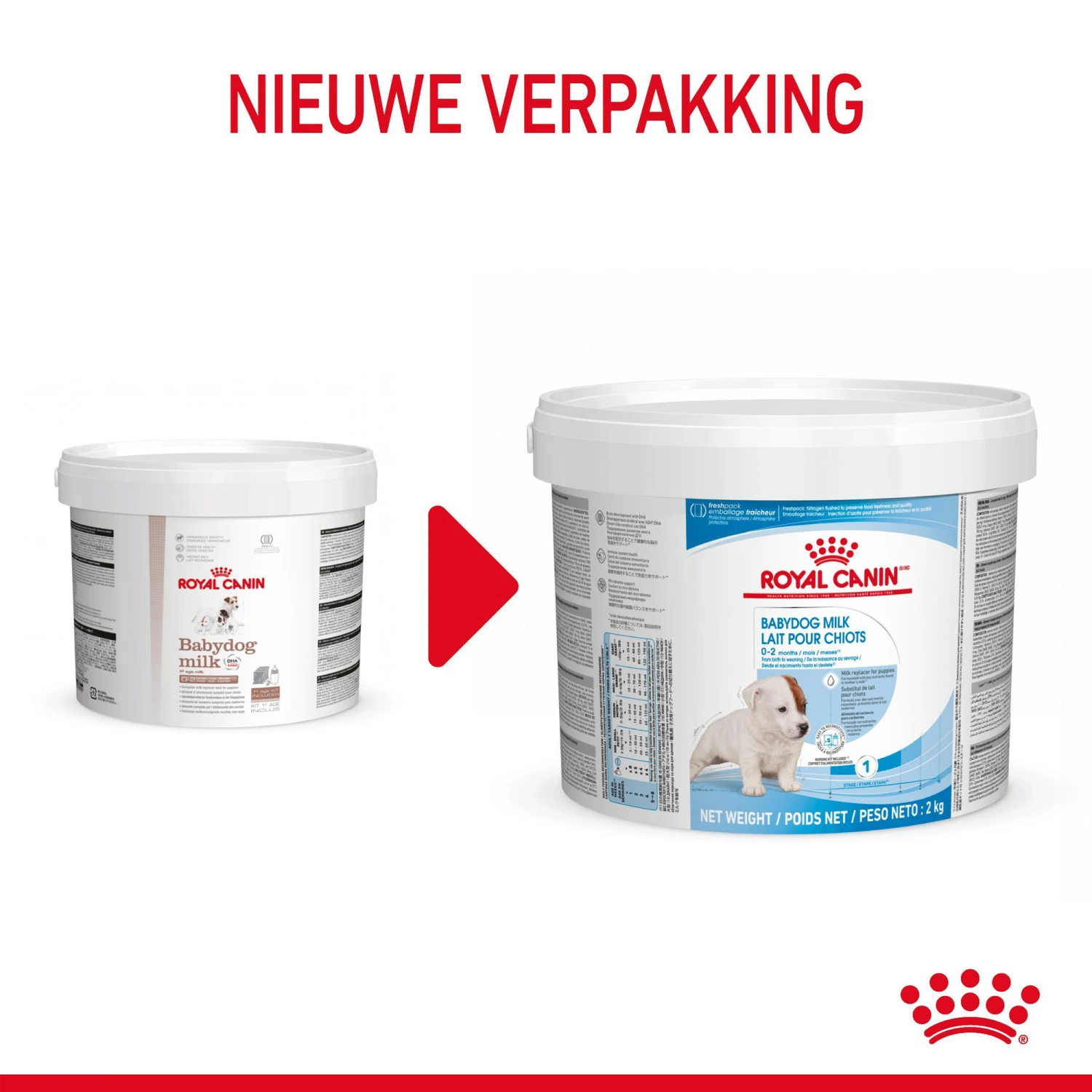 Royal Canin Babydog Milk Puppymelk 14 Royal Canin Babydog Milk Puppymelk - Afbeelding 12