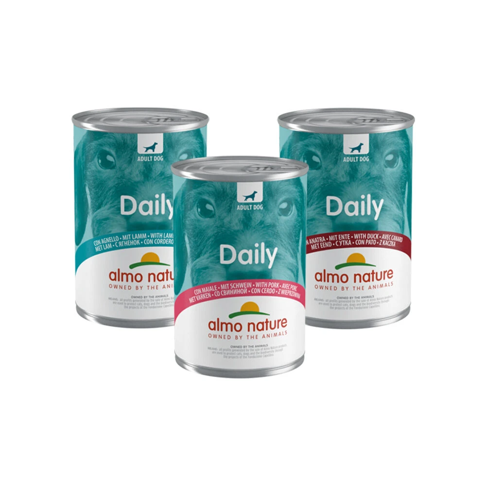 Almo Nature Daily Menu Hondenvoer - Blik 4 Almo Nature Daily Menu Hondenvoer - Blik - Afbeelding 2