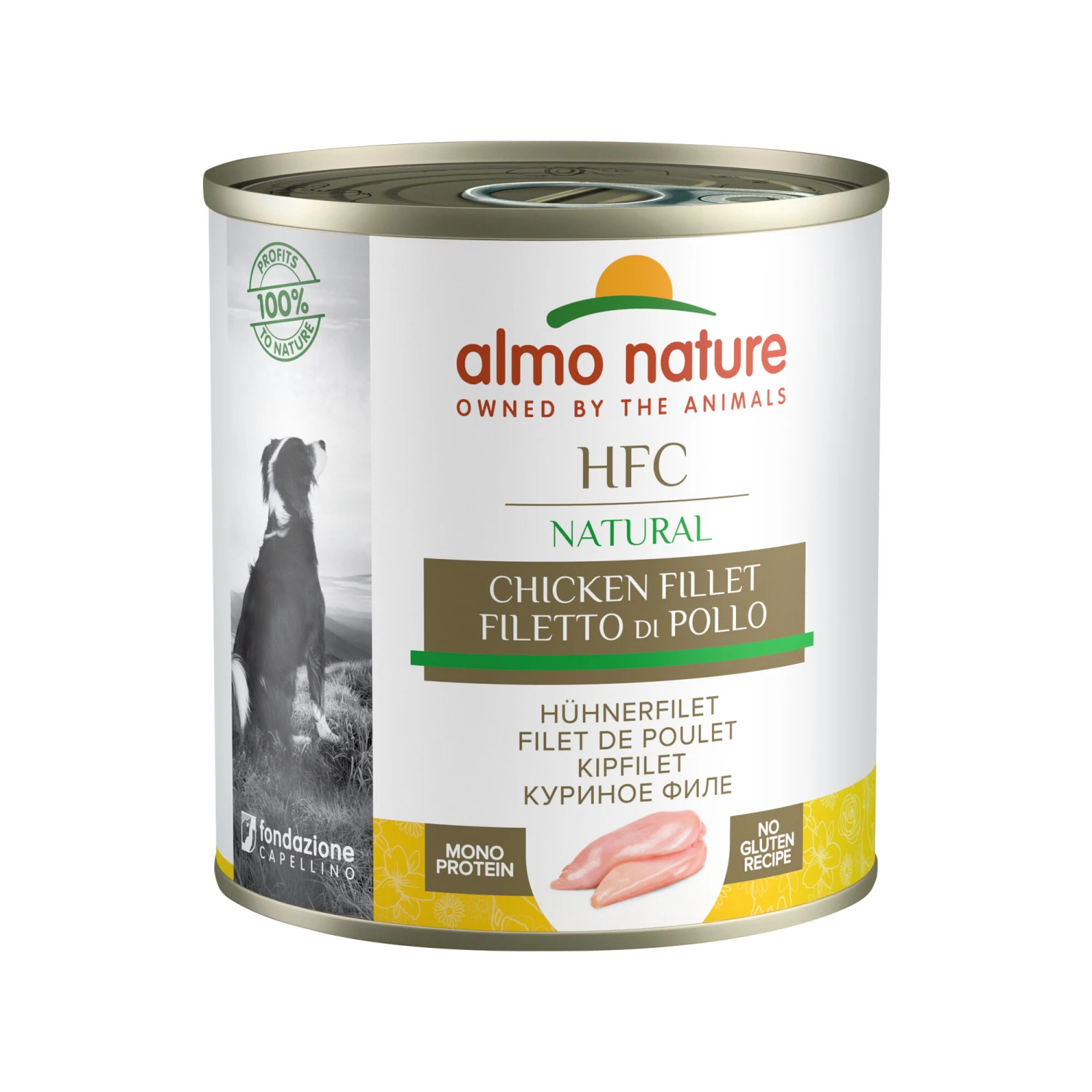 Almo Nature HFC Natural Hondenvoer - Blik - Kipfilet 4 Almo Nature HFC Natural Hondenvoer - Blik - Kipfilet - Afbeelding 2