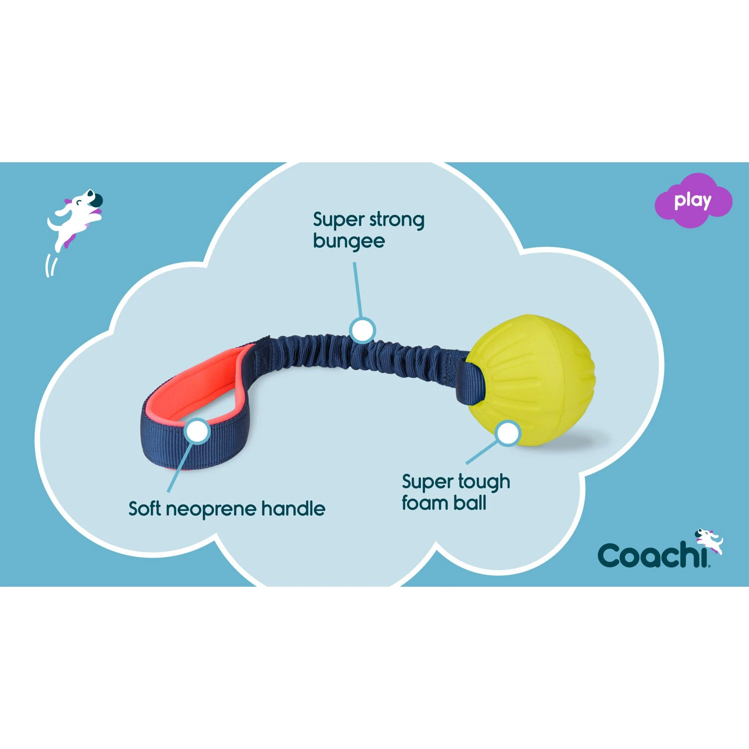 Company Of Animals Coachi Tuggi Ball 7 Company Of Animals Coachi Tuggi Ball - Afbeelding 5