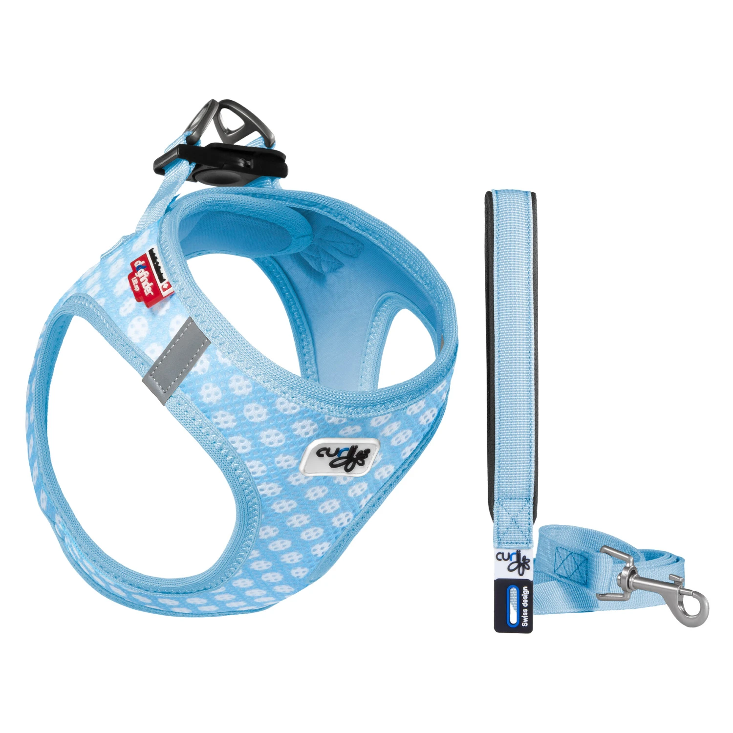 Curli Vest Harness Air-Mesh & Leash Puppy Set 20 Curli Vest Harness Air-Mesh & Leash Puppy Set - Afbeelding 18