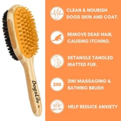 Dogslife Bamboo Dog Brush -Hondenbenodigdheden dogslife bamboo dog brush 219808 0500 none