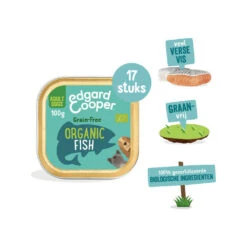 Edgard & Cooper Biologisch Adult - Vis - Kuipje -Hondenbenodigdheden edgard cooper biologisch adult vis kuipje 173599 1000 none