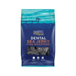 Fish4Dogs Dental - Sea Jerky Fish Whoppers -Hondenbenodigdheden fish4dogs dental sea jerky fish whoppers 160703 1500 none