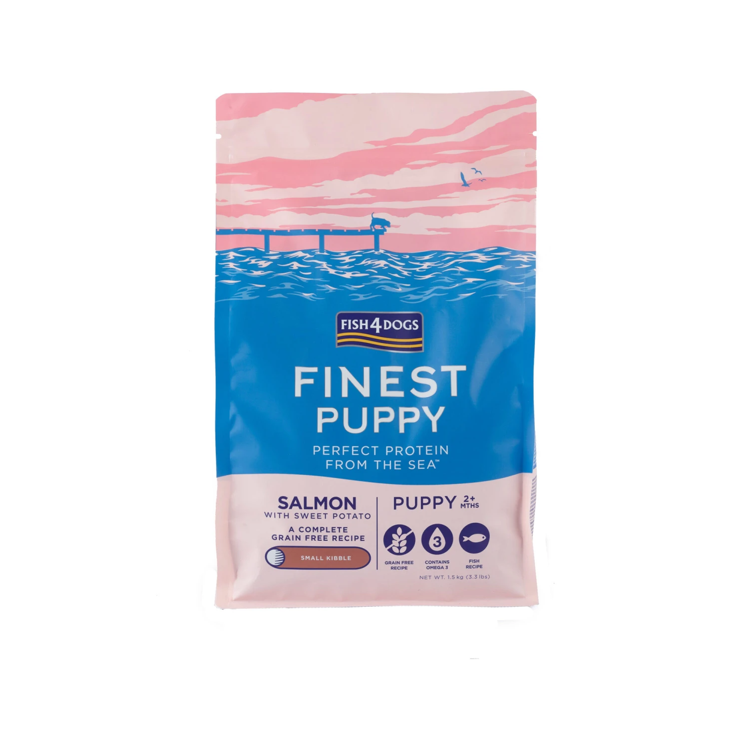 Fish4Dogs Finest Puppy Zalm Met Zoete Aardappel 3 Fish4Dogs Finest Puppy Zalm Met Zoete Aardappel