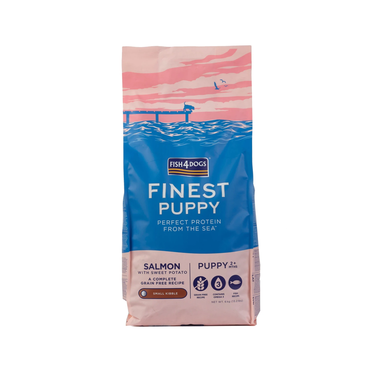 Fish4Dogs Finest Puppy Zalm Met Zoete Aardappel 4 Fish4Dogs Finest Puppy Zalm Met Zoete Aardappel - Afbeelding 2