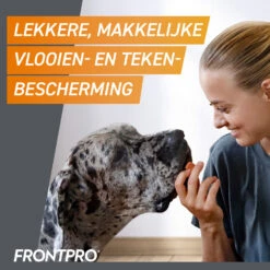 FRONTPRO Kauwtabletten Hond -Hondenbenodigdheden frontpro kauwtabletten hond 221135 1500 none