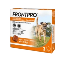 FRONTPRO Kauwtabletten Hond -Hondenbenodigdheden frontpro m 4 10 kg 2 x 3 tabletten 136242 1500 none