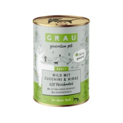 Grau Adult Hondenvoer - Hertenvlees Met Courgette En Gierst - Blik 13 Grau Adult Hondenvoer - Hertenvlees Met Courgette En Gierst - Blik -Hondenbenodigdheden grau adult hondenvoer wild groenten en noedels blik 203096 2000 none