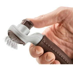 Hunter Zelfreinigende Plukborstel 15 Hunter Zelfreinigende Plukborstel -Hondenbenodigdheden hunter zelfreinigende plukborstel 116538 0500 none