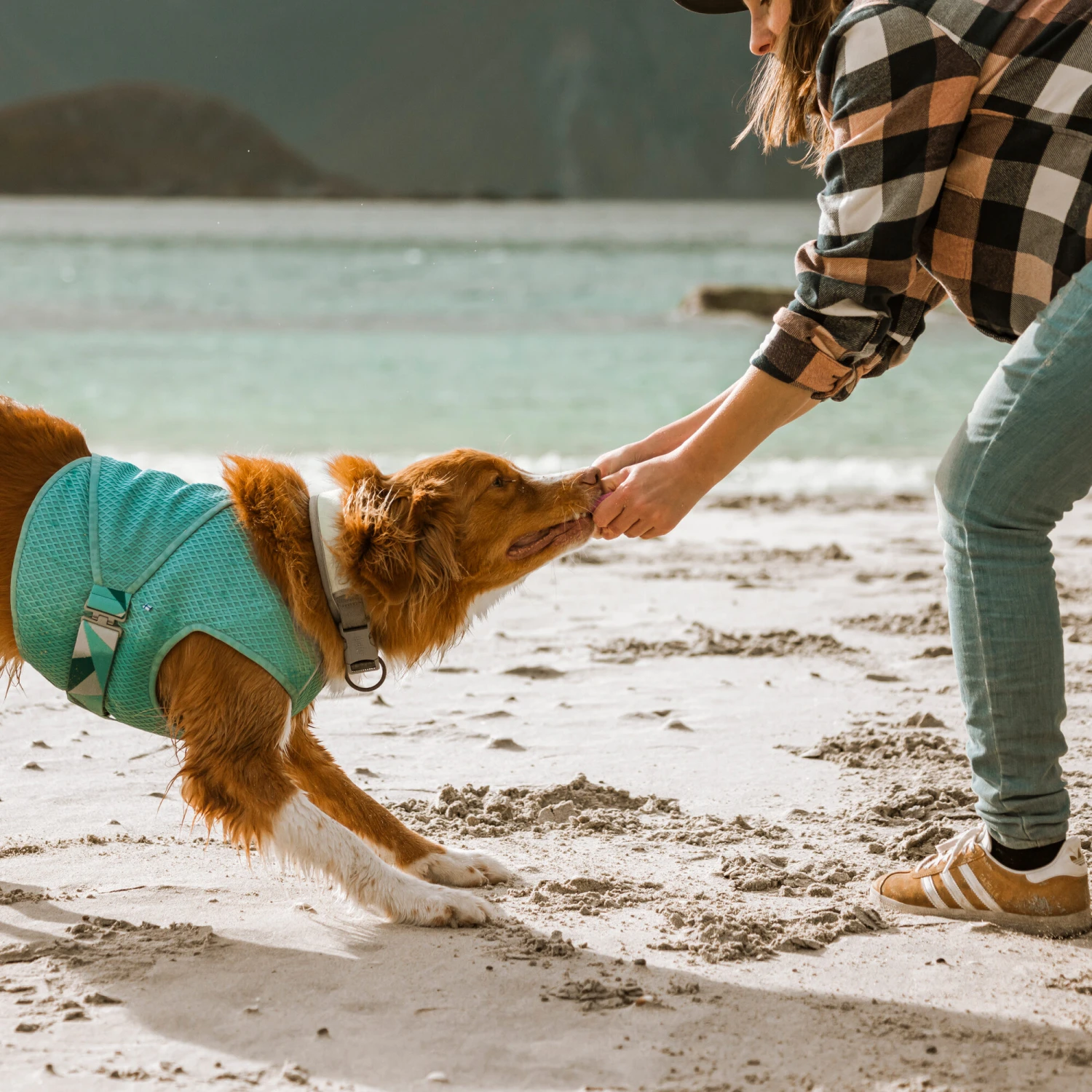 Hurtta Cooling Wrap - Lichtblauw 12 Hurtta Cooling Wrap - Lichtblauw - Afbeelding 10