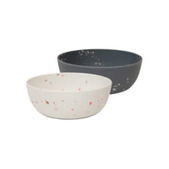 Kentucky Bamboe Voer- Drinkbak Terrazzo -Hondenbenodigdheden kentucky bamboe voer drinkbak terrazzo 218943 0500 none