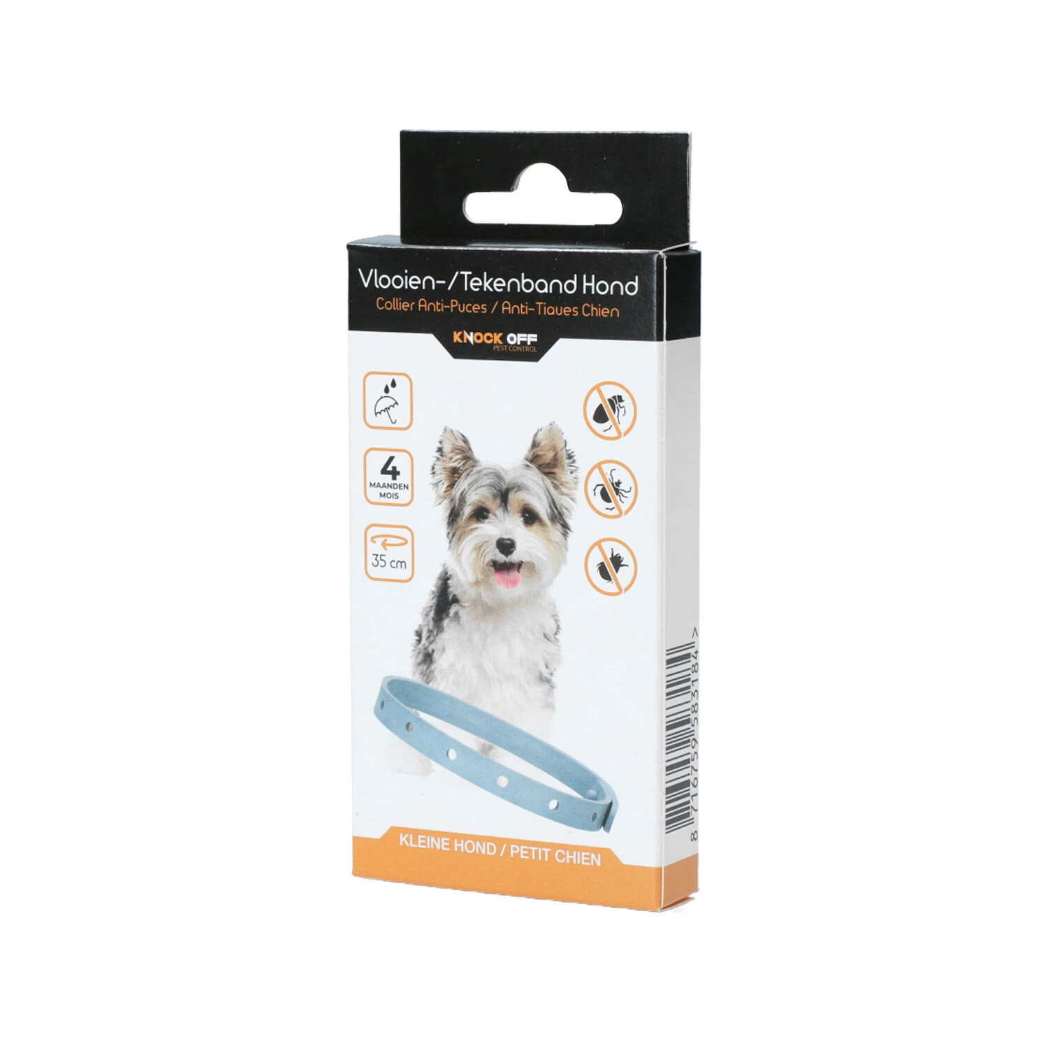 Knock Off Vlooien-tekenband Hond 4 Knock Off Vlooien-tekenband Hond - Afbeelding 2