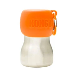 KONG H2O Stainless Steel Water Bottle 17 KONG H2O Stainless Steel Water Bottle -Hondenbenodigdheden kong h2o stainless steel water bottle oranje 280 ml 80999 2000 none