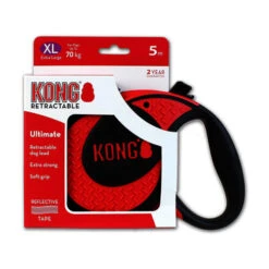 KONG Retractable Leash Ultimate -Hondenbenodigdheden kong retractable leash ultimate rood 60264 0500 none