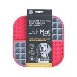 LickiMat Slomo Hond 12 LickiMat Slomo Hond -Hondenbenodigdheden lickimat slomo roze grijs 20 cm 133748 1500 none