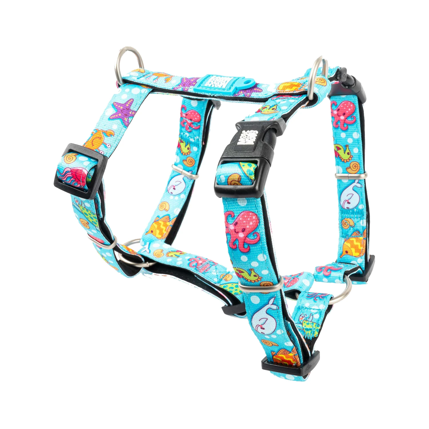Max & Molly H-Hondenharnas - Blue Ocean 4 Max & Molly H-Hondenharnas - Blue Ocean - Afbeelding 2