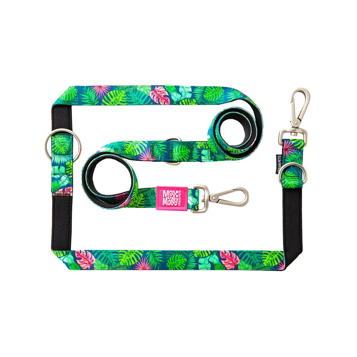 Max & Molly Multi-Function Hondenriem - Tropical 7 Max & Molly Multi-Function Hondenriem - Tropical - Afbeelding 5