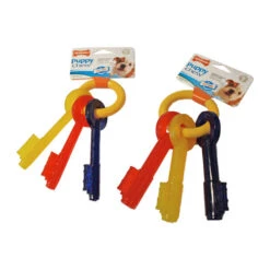 Nylabone Teething Puppy Keys -Hondenbenodigdheden nylabone teething puppy keys 109384 0500 none
