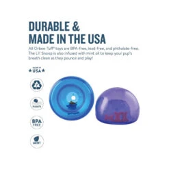 Planet Dog Orbee-Tuff Lil’ Snoop Toy -Hondenbenodigdheden orbee tuff lil snoop toy 203411 0500 none