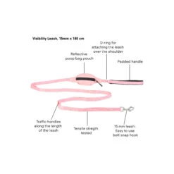PAIKKA Visibility Leash -Hondenbenodigdheden paikka visibility leash 217820 2000 none