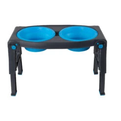 Popware Adjustable Height Pet Feeder 14 Popware Adjustable Height Pet Feeder -Hondenbenodigdheden popware adjustable height pet feeder pro blue 100796 2000 none