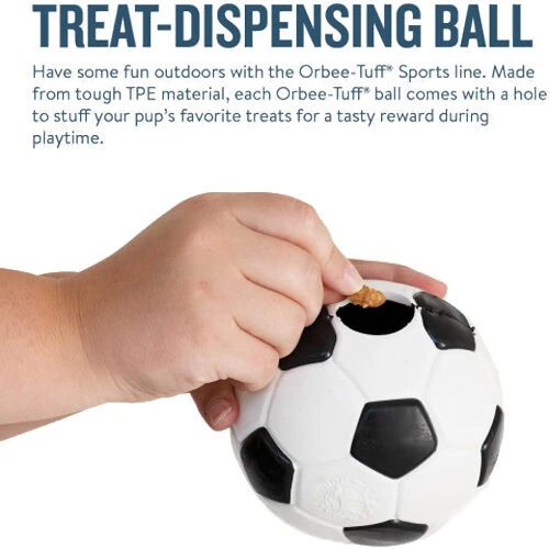 Planet Dog Orbee-Tuff Soccer Ball 7 Planet Dog Orbee-Tuff Soccer Ball - Afbeelding 5