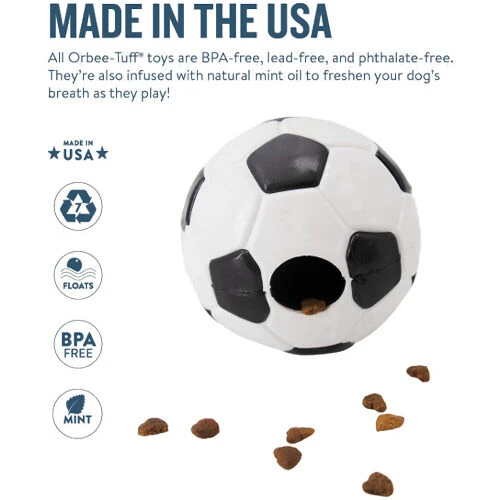 Planet Dog Orbee-Tuff Soccer Ball 8 Planet Dog Orbee-Tuff Soccer Ball - Afbeelding 6