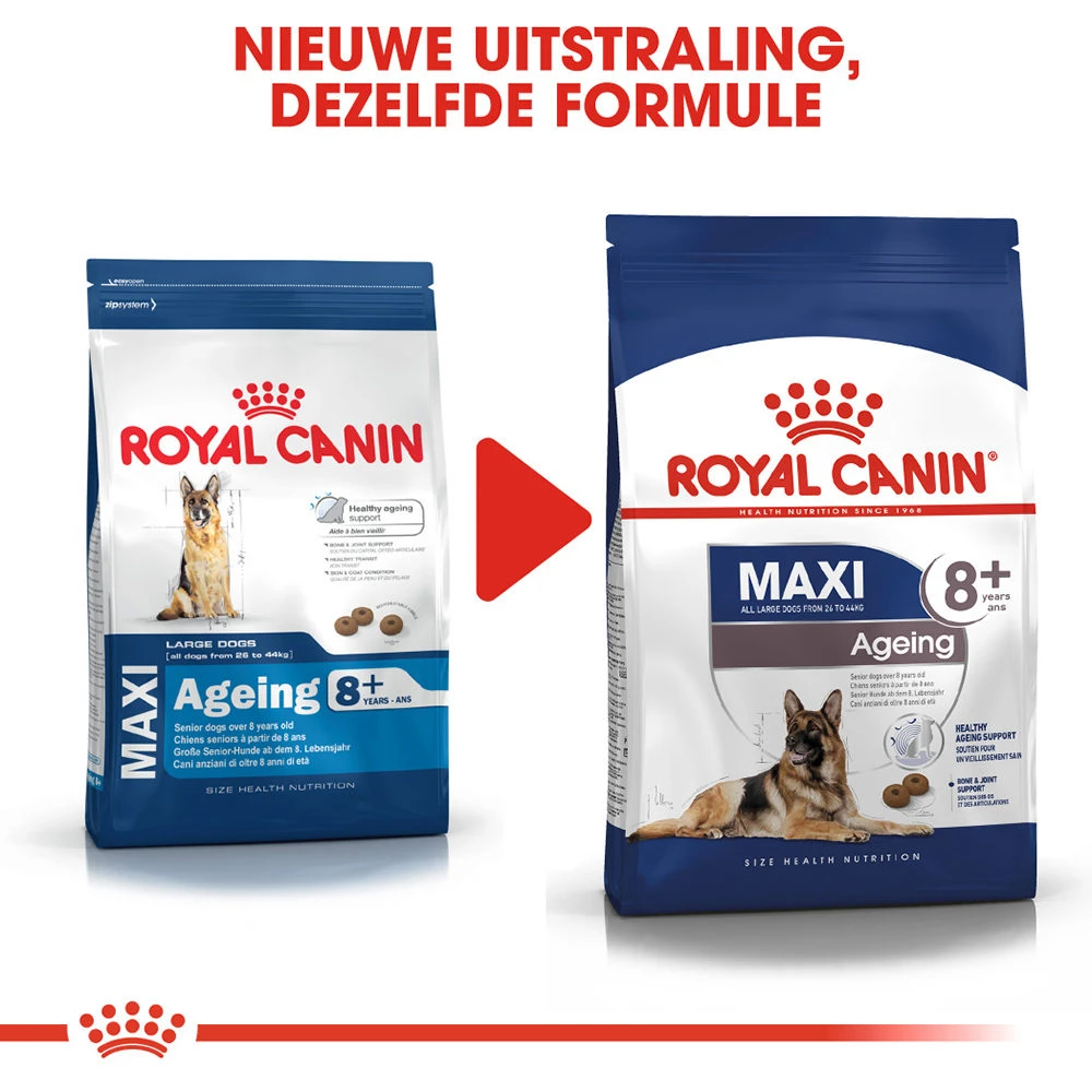 Royal Canin Maxi Ageing 8+ - Hondenvoer 10 Royal Canin Maxi Ageing 8+ - Hondenvoer - Afbeelding 8