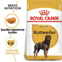 Royal Canin Rottweiler Adult - Hondenvoer 14 Royal Canin Rottweiler Adult - Hondenvoer -Hondenbenodigdheden royal canin rottweiler adult hondenvoer 139996 1000 none