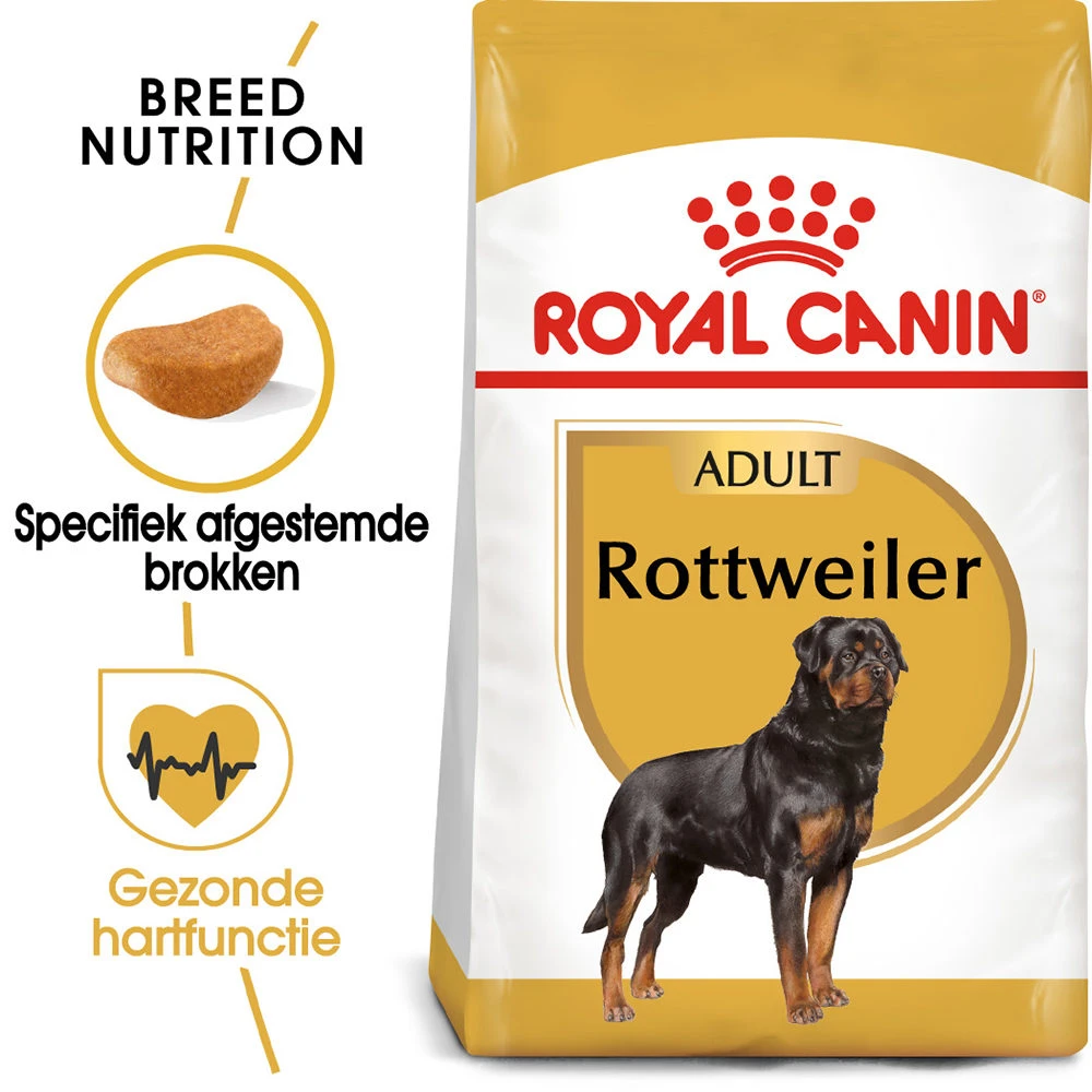 Royal Canin Rottweiler Adult - Hondenvoer 5 Royal Canin Rottweiler Adult - Hondenvoer - Afbeelding 3