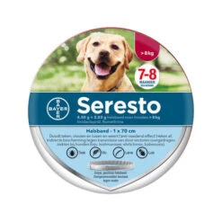 Seresto Hond 25 Seresto Hond -Hondenbenodigdheden seresto hond 8kg 2 pack 136281 0500 none