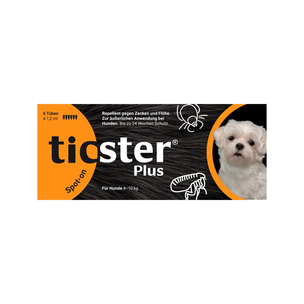 Ticster Plus Spot-on Hond 4-10 Kg 4 Ticster Plus Spot-on Hond 4-10 Kg - Afbeelding 2