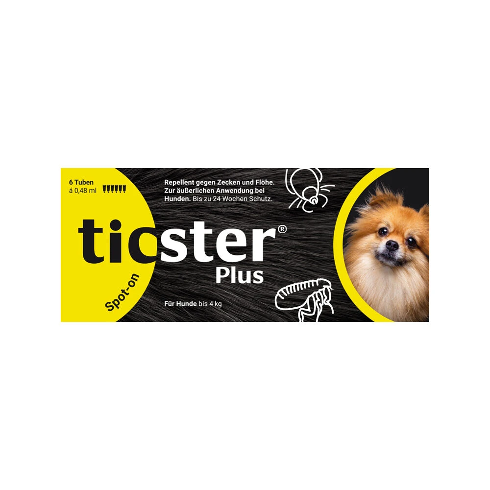 Ticster Plus Spot-on Hond <4 Kg 5 Ticster Plus Spot-on Hond <4 Kg - Afbeelding 3