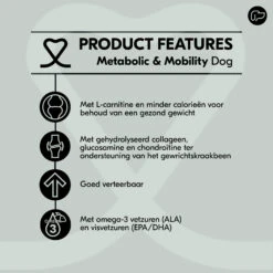 Vetality Metabolic & Mobility - Hondenvoer 16 Vetality Metabolic & Mobility - Hondenvoer -Hondenbenodigdheden vetality metabolic mobility hondenvoer 182005 2000 none