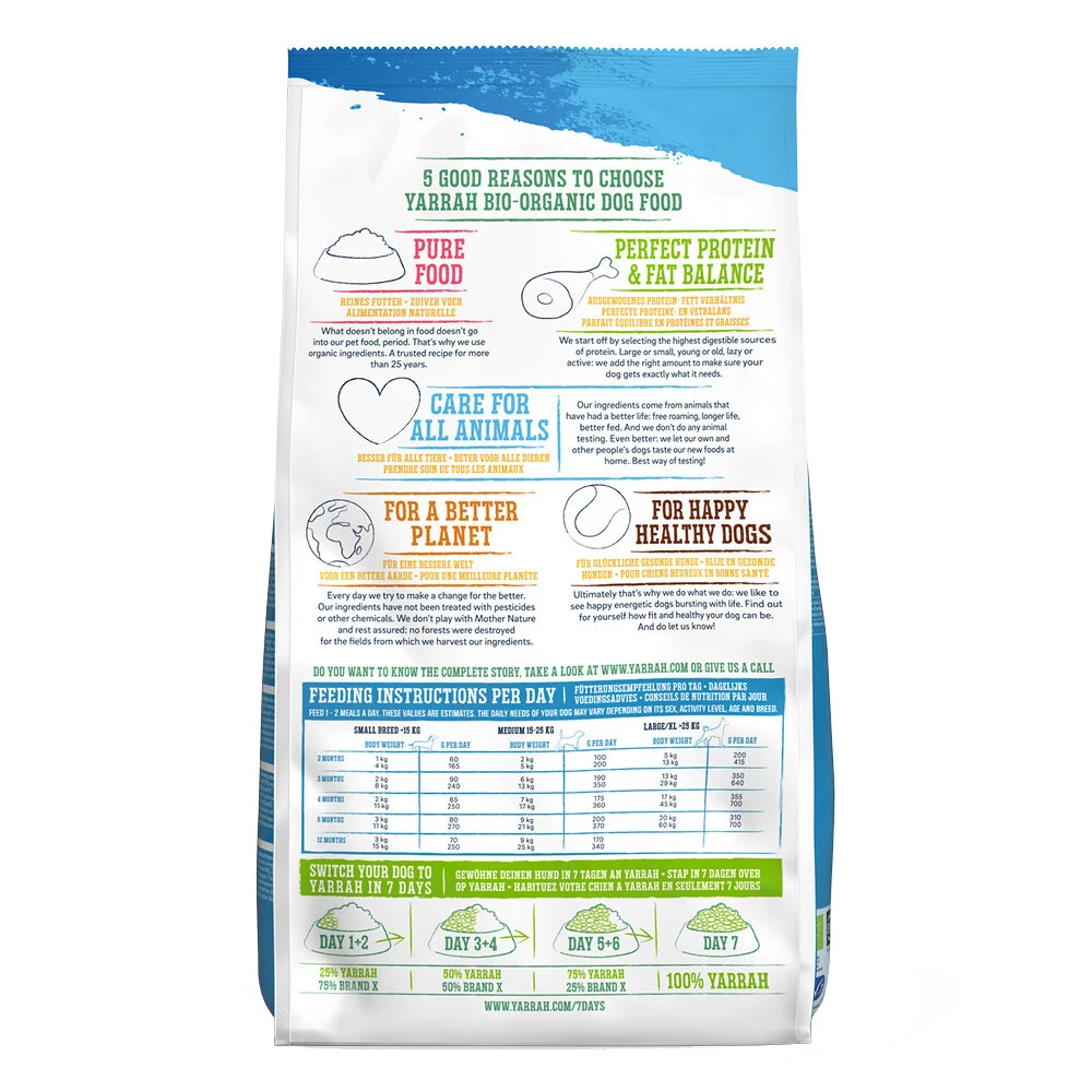 Yarrah - Droogvoer Puppy Bio 8 Yarrah - Droogvoer Puppy Bio - Afbeelding 6
